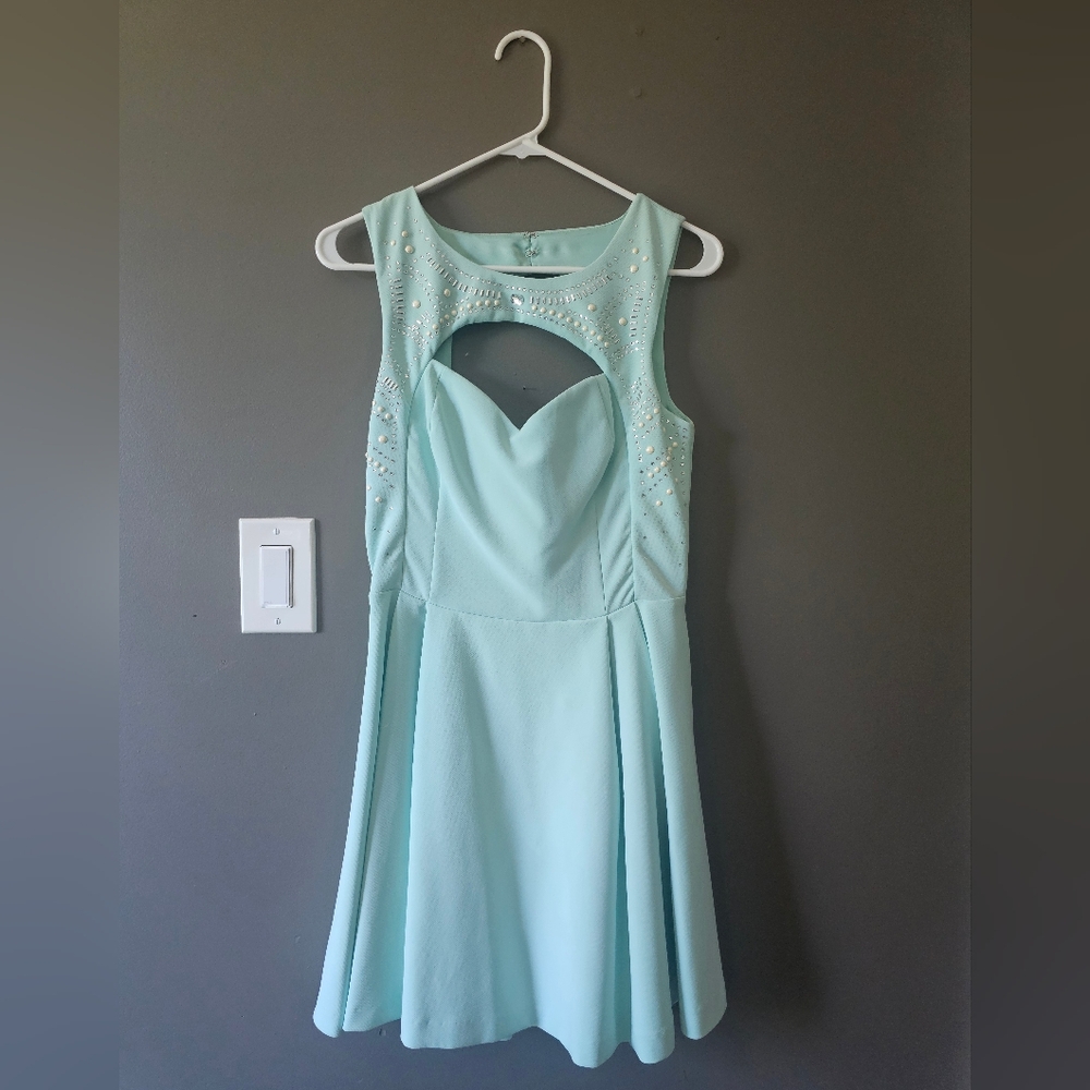 Guess Teal Coctail Dress